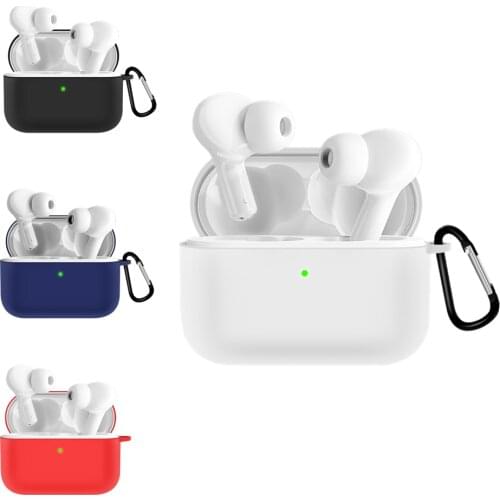 Protector Case Cover For Huawei Honor Earbuds X1 TWS Wireless Bluetooth Earphone Soft Silicone Protective Shell Sleeve With Hook