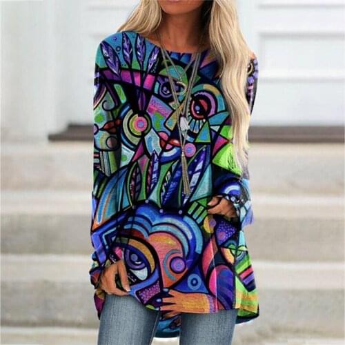 Fall Vintage Women Dresses Cartoon European Abstract Face Print Patchwork Long Sleeve Fashion Dresses Plus Size Female Vestidos