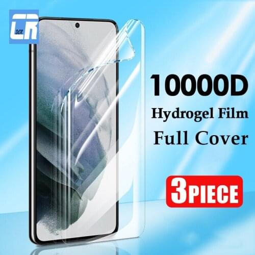 1-3Pcs for Samsung Galaxy S21 Screen Protector Samsung A22 A31 A21S A10 A20 A30 A31A40 A50 A70 A51 A71 M21 M31s Hydrogel Film