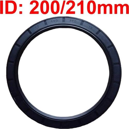 1PC ID 200 210 MM TC Oil Seal Skeleton Spring Steel Black Nitrile NBR Gasket 180x200x12 180x200x13 180x200x14 180x200x15