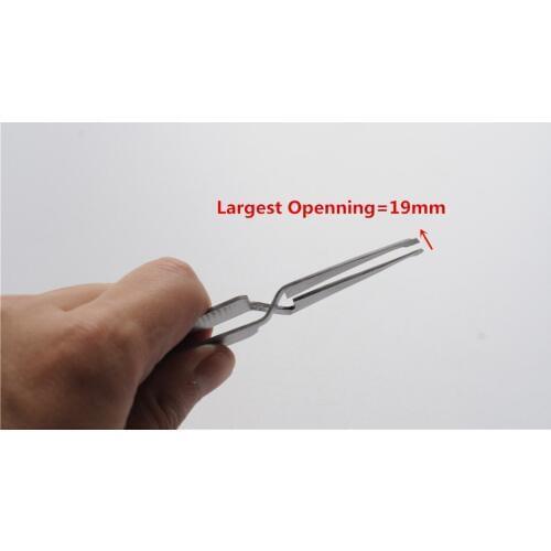 1pc Dental Direct Bracket Holder Orthodontic Bonding Serrated Instruments Tweezers Fast Shipping