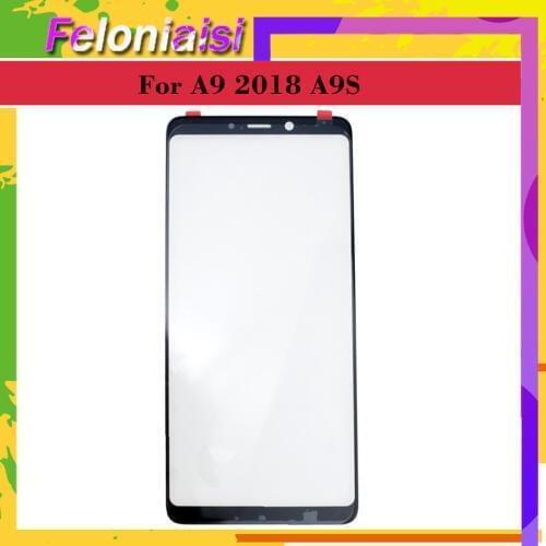 10pcs/lot 6.3 inch For Galaxy A9 (2018) A920 SM-A920F A9s A9200 SM-A9200 Front Outer Glass Touch Screen Lens Replacement