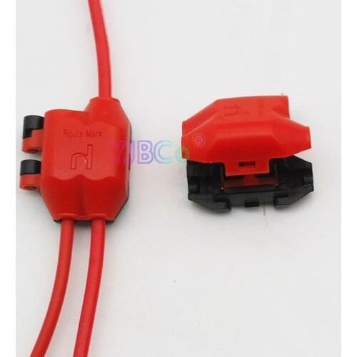 100 PCS 1pin to 2pin Wire Splitter Scotch Lock Quick Splice H type Wire Connectors led strip light Crimp cable Terminals