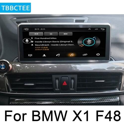 For BMW X1 F48 2015 2016 2017 2018 2019 Android Car radio GPS multimedia player Navigation WiFi BT Radio Media