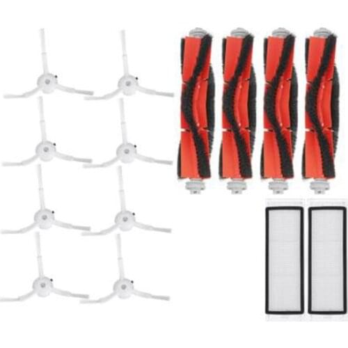 Promotion!For Mi Robot Vacuum Cleaner Parts Replacement Kit For Mi Robo2 Robot S50 S51 Main Brush Filter Side Brush Accessories