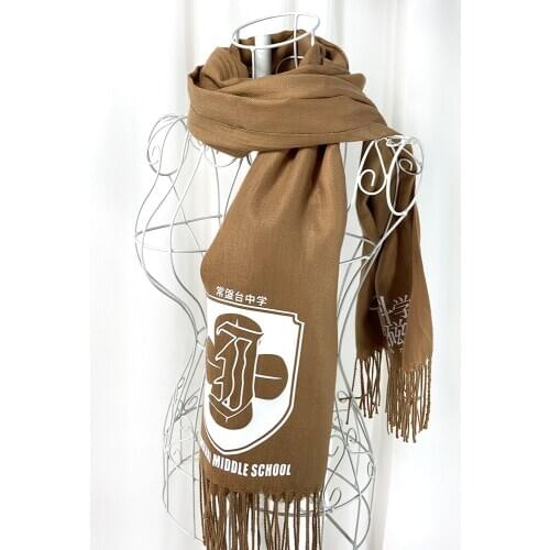 Anime A Certain Magical Index Unisex Scarf Misaka Mikoto Shirai Kuroko Uiharu kazari Saten Ruiko Winter Muffler Shawl Gifts