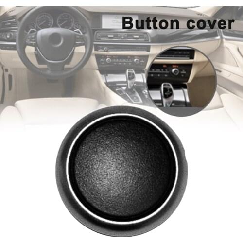 Car Volume Knob Cover F10 Radio Switch 7 Series F02 Volume Knob CD Switch Button For BMW F10 F02 F07 F15 F16 7 Series
