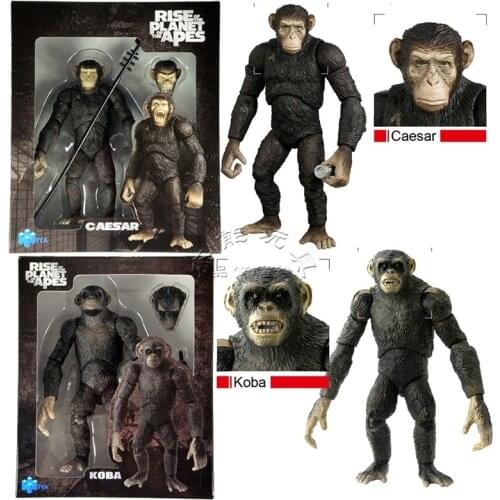 Bandai Rise of The Planets of The Apes Star Wars Caesar Koba 6-inch Action Figure Movable Joints Fantasy Figurines Toys