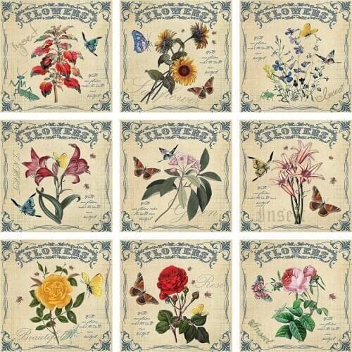 Evershine Diamond Painting Flowers Full Square Drill Embroidery Cross Stitch Kit Mosaic Crystal Stamp Crafts Kit Home Decoration