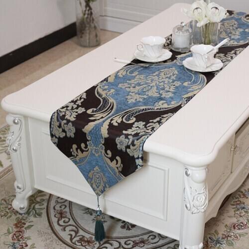 Coffee table flag European minimalist modern dining room table cloth TV cabinet decorative tablecloth