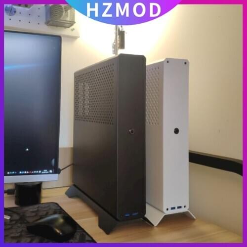 HZMOD Flat XQ69 V4.1 NON-A4 ITX Mini Case Chassis Htpc Independent Display / SFX-L Supply Sentry2.0