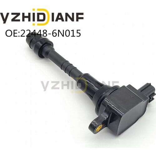 4x 22448 6N015 Ignition Coil Fits Nissan- Sentra 1.8 Almera N16 Primera- P11 AIC-4004G 22448-6N011,224486N011,224486N015