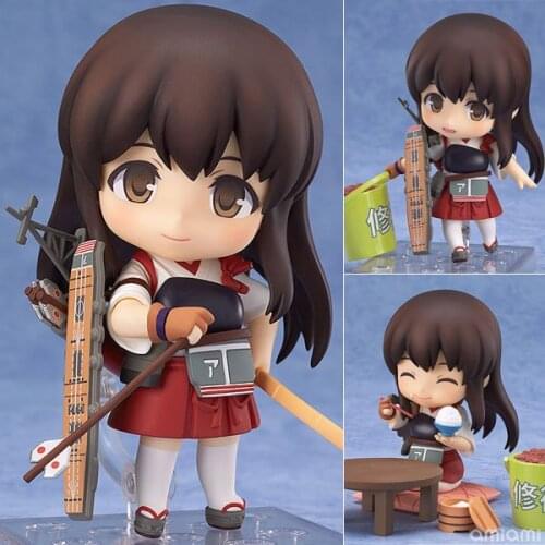 Kantai Collection Action Figure Akagi PVC Figure 100mm Kantai Collection Model Toys