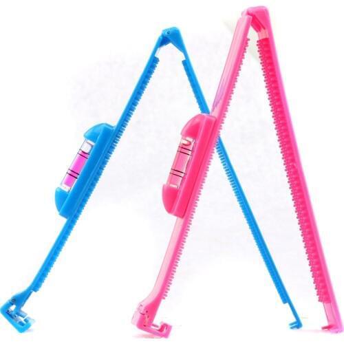 1PC Women Professional Hair Cutting Ruler Hair Trimmer Scissors Bangs Clipper DIY Trim Bangs Hair Pins and Clips dropshipping