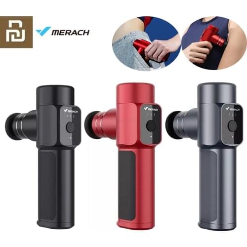 Youpin Merach High frequency Massage gun muscle relax body relaxation Electric massager fitness Shaping with portable bag