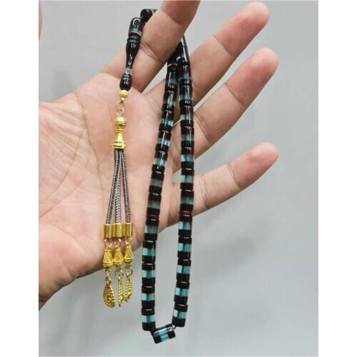 Islamic Tasbih Muslim Rosary Beads 33 Prayer Rosary For Men Bracelet For Men Accessory amber oltu amber stone Handmade Turkey