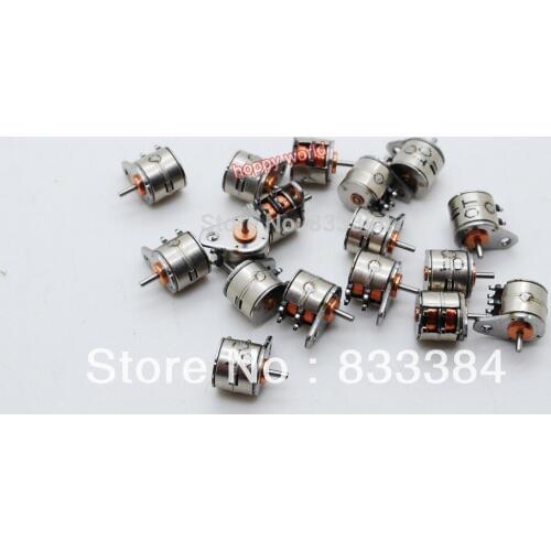 NEW 10 PCS Japan Nidec 2 Phase 4 Wire micro stepper motor D6xH5.5mm mini stepping motorr for camera