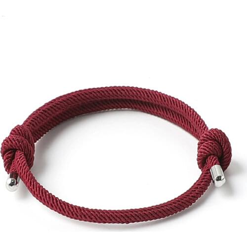 Wholesale Color Milan Rope Chain Survival Bracelets Men Women Lucky Couple Bracelet Homme Femme Girl Jewelry Sporty