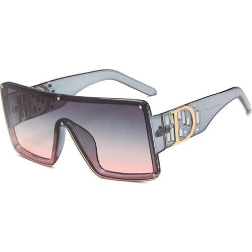 Women men Square Oversized Sunglasses Women Fashion Sun Glasses Female Lady Brand Designer Vintage Shades Gafas Oculos De Sol