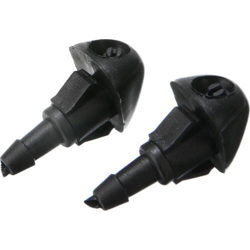 2pcs/set Car Glass Window Front Windscreen Washer Jet Spray Nozzle Jet Fit For Honda Accord Civic VII Jazz HRV CRV