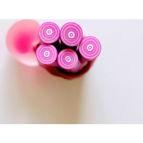 5pcs A-35 5mm Cute Onion Fruit Cane Fancy Nail Art Polymer Clay Cane Nail Art Decoration