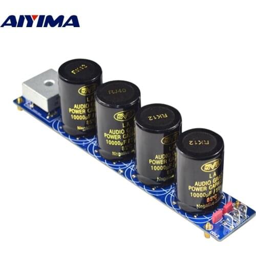 AIYIMA 50A Amplifier Rectifier Filter Board AC to DC 10000UF 50V Class A Power Amplifier Rectification Filter DIY Home Audio