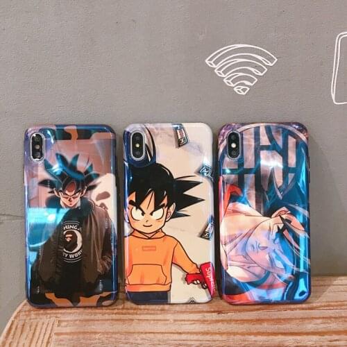 Dragon Ball Phone Case for IPhone 7/8/7 Plus/8 Plus/X/XS/XR/XS Max/11/12/11 Pro/12 Pro/Anti-drop Tpu Material Phone Case