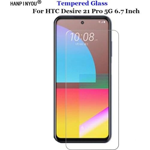 For HTC Desire 21 Pro 5G 6.7" Tempered Glass 9H 2.5D Premium Screen Protector Protection Film