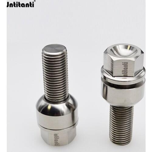 Auto spare parts car Gr5 titanium wheel bolt for porsche