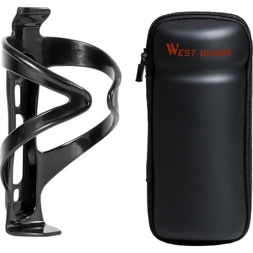 WEST BIKING Bike Tools Capsules Boxes Store MTB Bike Storage Boxes Apply Bottle Cage Cycling Tools with Kettle Holder