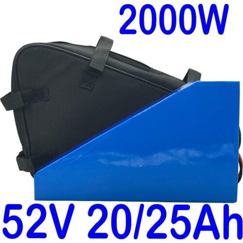 52V 1000W 1500W 2000W Ebike Battery 52V Lithium Battery 14S 52V 13Ah 15Ah 18Ah 20Ah 22Ah 25Ah Electric Bike Battery Free Duty