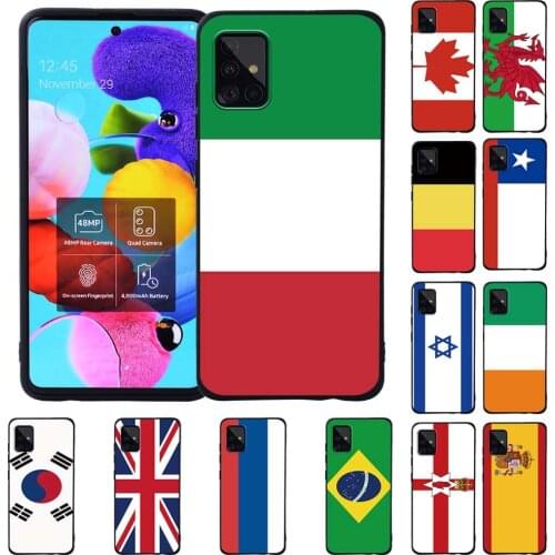 Soft Silicone TPU Case for Samsung Galaxy A10/A20E/A30S/A40/A50/A50S/A70/A70S/A51/A71 Dirt-resistant Phone Case