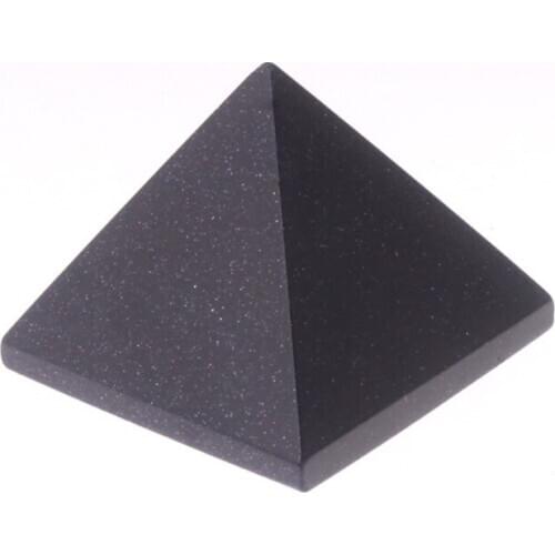 Pyramid Amethysts Green Aventurine Blue Sandstone Natural Stone Hand Engraving Point Chakra Healing Reiki Quartz Free Shipping