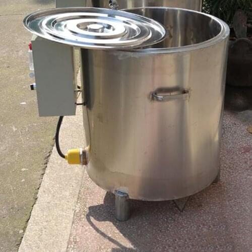 100kg/hour capacity electric bee wax melting tank /bee wax melter machine for sale