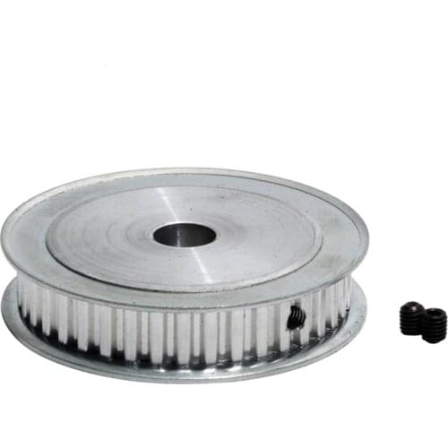 40Teeth Pulley 40Teeth Pulley 5.08mm Pitch 11mm Belt Width Aluminum Alloy Synchronous Timing Belt Pulleys