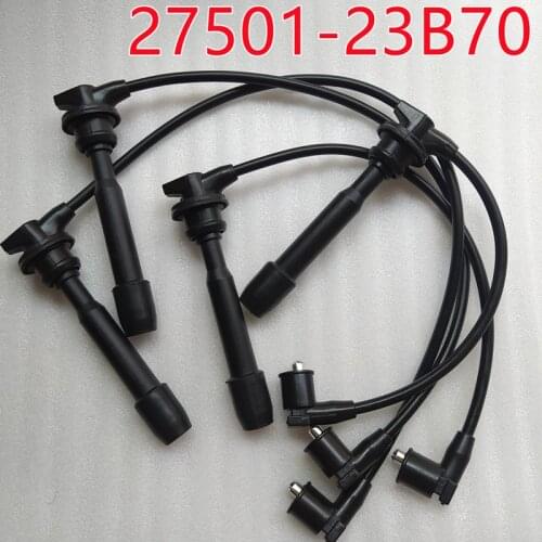 Accessories 27501-23B70 2750123B70 2750123A00 New Ignition Spark Plug Wires Cable Set for H-YUNDAI TIBURON TUSCON AVANTE