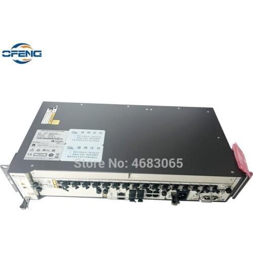Free shipping by DHL HUAWEI OLT MA5608T 10G GPON With 1*2*MCUD1*MPWD MPWC AC And DC Power Board, 1*GPBD GPFD 8/16 Ports C