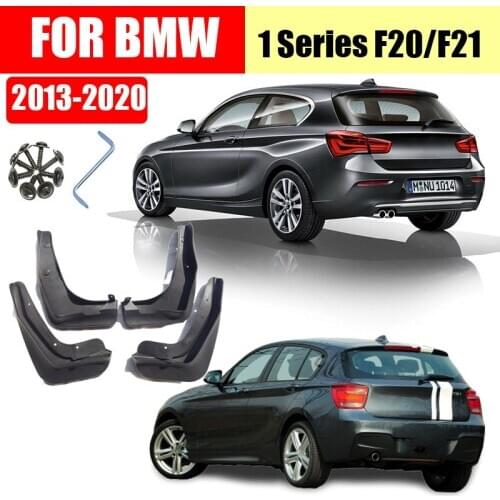 Mud flaps for BMW 1 Series F20 F21 Mudguards Fender Mud flap splash Guard Fenders car accesspries styline Front Rear 4 pcs