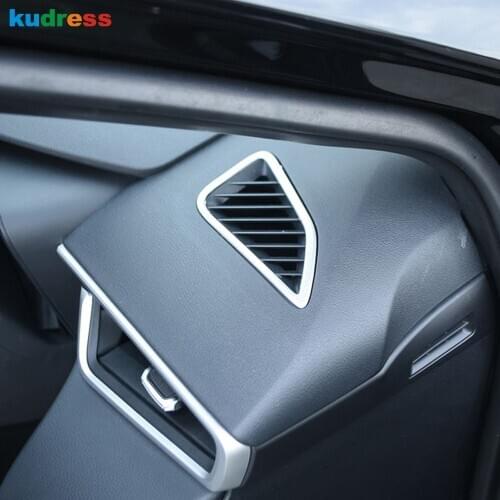 For Toyota Corolla 2019 2020 Hatchback ABS Matte Car Interior Air Vent AC Outlet Frame Cover Trim Sticker Accessories