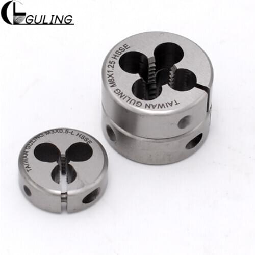 GULING Left Hand Thread 1pcs Hard Threading Die Tap UNF UNS standard HSSE Dies Tool for thread