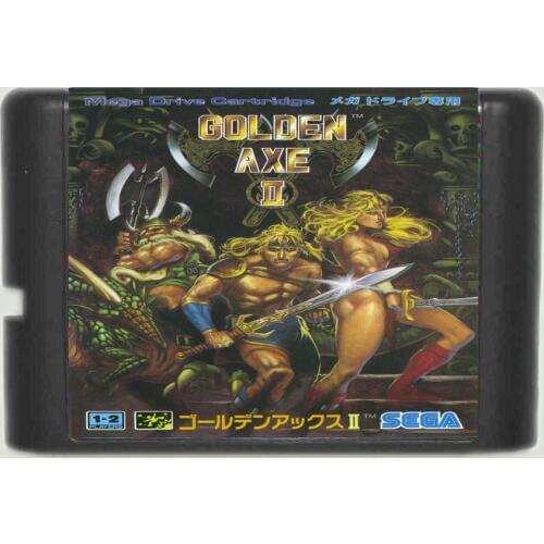 Golden Axe II 16 bit SEGA MD Game Card For Sega Mega Drive For Genesis