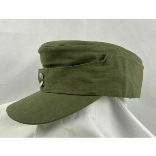 WWII WW2 GERMAN AFRICA ARMY SOLDIER SUMMER PANZER M43 FIELD COTTON CAP Reproduction Military Store 5605101