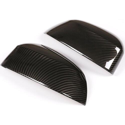 Carbon Fiber Style For BMW X6 F16 2015-2019 Rearview Mirror Cap Cover