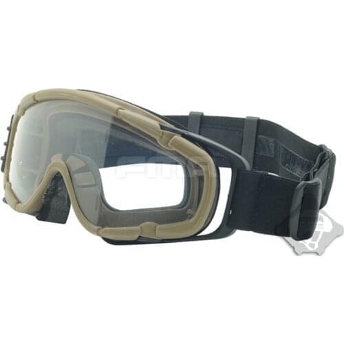 FMA SI-Ballistic Goggle Updated Fan Version Glasses Anti-fog Dust Airsoft Eyewear Outdoor Sports Equipments 885