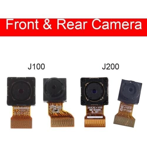 Front & Rear Back Camera For Samsung Galaxy J1 J100 J2 J200 Small Facing Big Main Camera Flex Cable Replacement Repair Parts