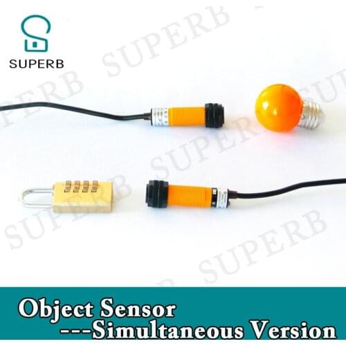 Superb real life escape room props object sensor prop make all the sensors are touched with objects at the same time to unlock