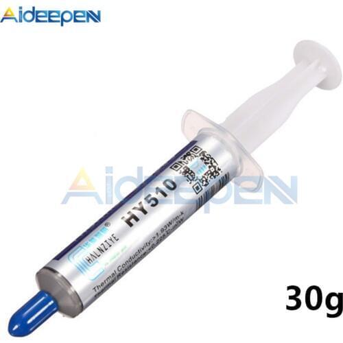 10g 20g 30g HY510 CPU Thermal Grease Compound Paste Heat Conductive Silicone For VGA CPU LED
