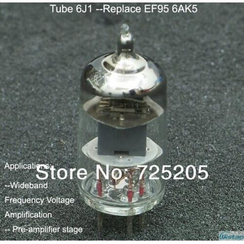 Tube 6J1 J Military Grade for HIFI Tube Amplifier Model WVT2103 Replac EF95 6AK5 High Reliability Precise Pairing Free Shipping