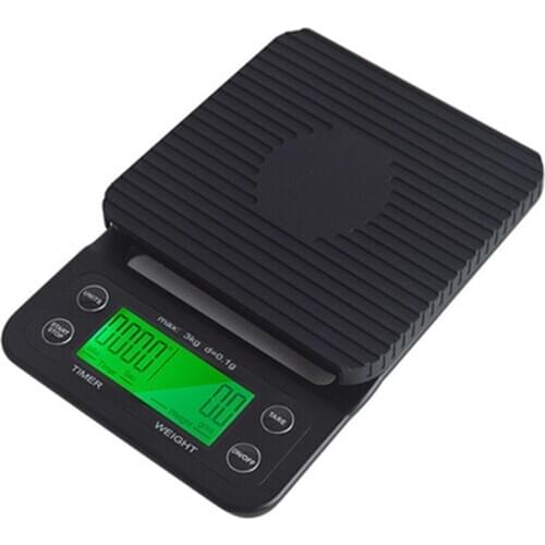 Kitchen Scale With Timer 5KG/3KG 0.1g Smart Drip Coffee Scale Household Electronic Kitchen Weighing Scales Digital Food Scale