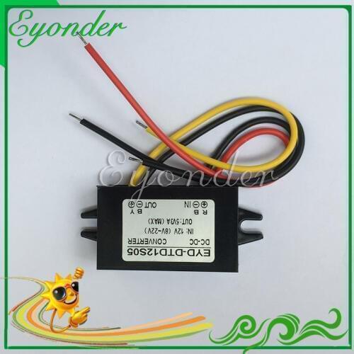 Input 8v~40v dc voltage reducer 12v to 6v 1a 2a 3a 4a 5a 6w 12w 18w 24w 30w dc to dc step down buck power supply converter